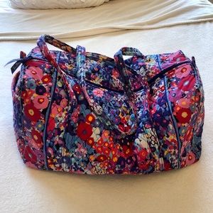 VERA BRADLEY Large Duffel Travel Bag